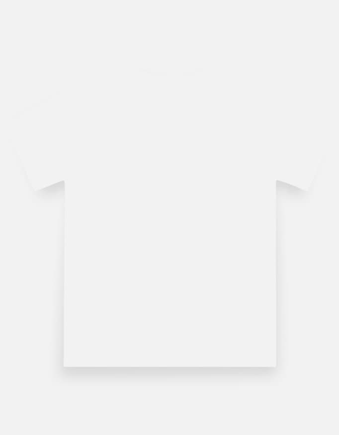 Basic Off-White Boy's Crew Neck T-Shirt